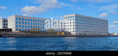 Moderne Architektur am Kopenhagener Ufer Stockfoto