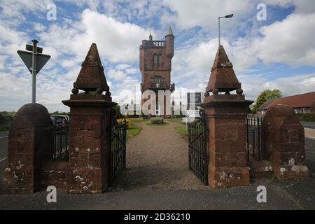Mauchline, Ayrshire, Schottland , Großbritannien 20 May 2019 National Burns Monument Stockfoto