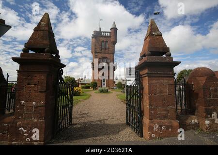 Mauchline, Ayrshire, Schottland , Großbritannien 20 May 2019 National Burns Monument Stockfoto