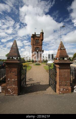 Mauchline, Ayrshire, Schottland , Großbritannien 20 May 2019 National Burns Monument Stockfoto