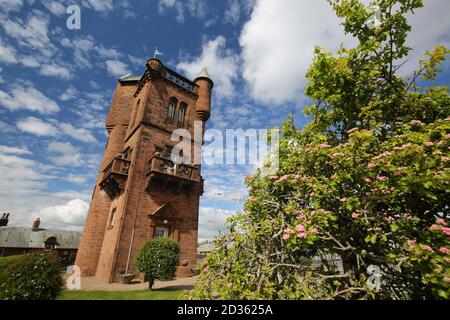 Mauchline, Ayrshire, Schottland , Großbritannien 20 May 2019 National Burns Monument Stockfoto