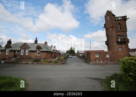 Mauchline, Ayrshire, Schottland , Großbritannien 20 May 2019 National Burns Monument Stockfoto