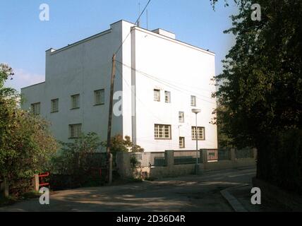 Villa Muller, Mueller, in Prag, Tschechische Republik, 5. Oktober 1993. (CTK Photo/Jaroslav Hejzlar) Stockfoto