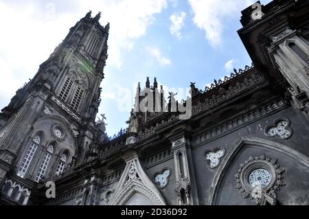 Die schöne Kirche - Nam Dinh, Vietnam Stockfoto