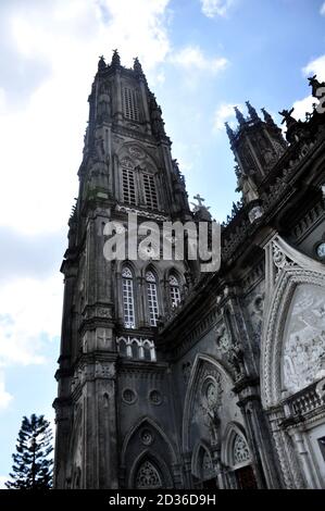 Die schöne Kirche - Nam Dinh, Vietnam Stockfoto