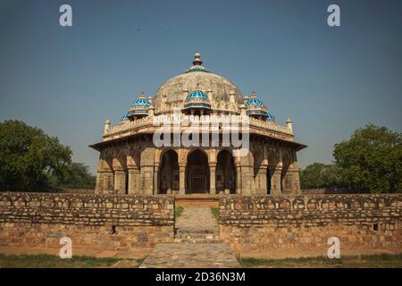 ISA Khan Grab ein Weltkulturerbe in Neu-Delhi Stockfoto