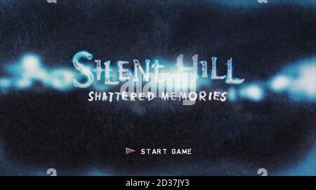 Silent Hill - Shattered Memories - Sony PlayStation 2 PS2 - nur für redaktionelle Zwecke Stockfoto