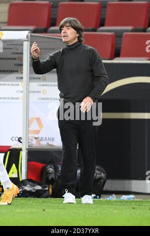 Köln, Deutschland. Oktober 2020. Bundestrainer Joachim Jogi Loew (Deutschland). GES./Fussball/Testspiel: Deutschland - Tuerkei, 07.10.2020 Fußball: Testmatch: Deutschland gegen Türkei Köln, 7. Oktober 2020 Quelle: dpa/Alamy Live News Stockfoto