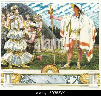 kupka, frantisek - Illustrationen zu 'Les Erinnyes' von Leconte de Lisle 08 - Les precedents, Oreste - 23447521292 7c7fa47e2c o Stockfoto