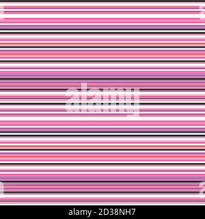 Nahtloses Muster mit horizontalen farbigen Linien Stock Vektor