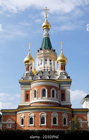 St. Nikolaus Kirche, Wien Stockfoto