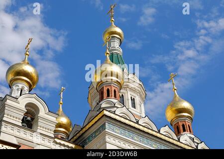 St. Nikolaus Kirche, Wien Stockfoto