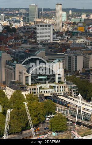 Charing Cross Bahnhof Stockfoto