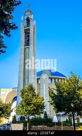 Die Auferstehung Christi Orthodoxe Kathedrale in Tirana, Albanien Stockfoto