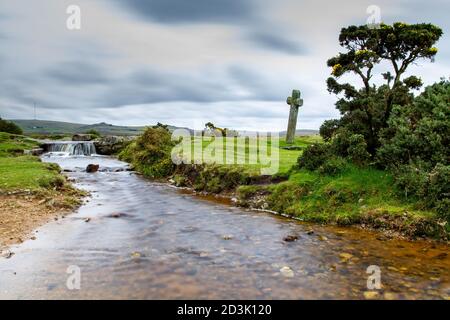 Dartmoor im Herbst Stockfoto