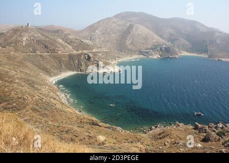 Marmari im südlichen Lakonischen Mani, Peloponese, Griechenland Stockfoto