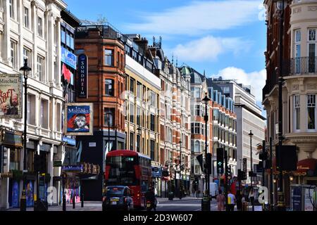 London, Großbritannien. September 2020. Shaftesbury Avenue Theater, West End. Quelle: Vuk Valcic/Alamy Stockfoto