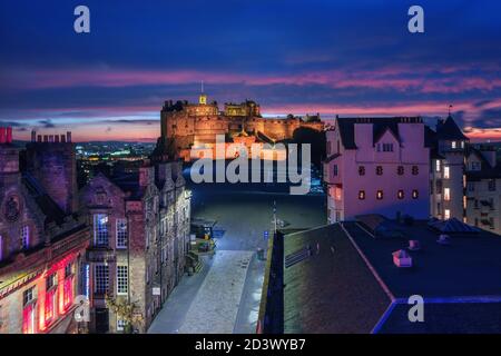 Szenen um die schottische Hauptstadt Edinburgh Stockfoto