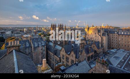 Szenen um die schottische Hauptstadt Edinburgh Stockfoto