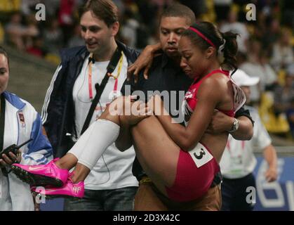 Allyson Felix of USA Finale 200 M Frauen beim Championnat du Monde Athlétisme 2013, am 16 2013. August in Moscou - Foto Laurent Lairys / DPPI Stockfoto