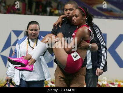 Allyson Felix of USA Finale 200 M Frauen beim Championnat du Monde Athlétisme 2013, am 16 2013. August in Moscou - Foto Laurent Lairys / DPPI Stockfoto