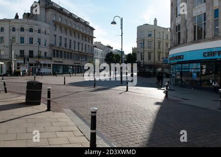 Hastings Stadtzentrum, East Sussex, Großbritannien Stockfoto