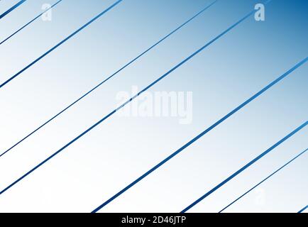 Diagonal, schräge Linien, Streifen abstrakter geometrischer Hintergrund, Muster mit Farbverlauf, Abstufung Stock Vektor