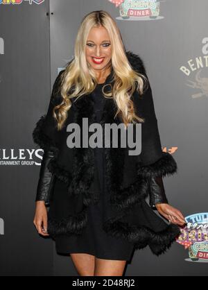 Crawley, Großbritannien. Okt. 2020. Hayley Palmer besucht die Press Night für das Tulleys Farm Haunted Drive-in Kino. Kredit: SOPA Images Limited/Alamy Live Nachrichten Stockfoto