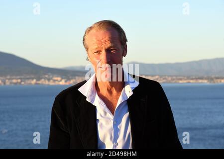 Vico Equense, Italien. Oktober 2020. 'Vico Equense' (Na) 8/10/2020 'Social World Film Festival' Protagonist des Game of Thrones. Iain Glen, schottischer Schauspieler im Bild: Iain Glen Credit: Independent Photo Agency/Alamy Live News Stockfoto