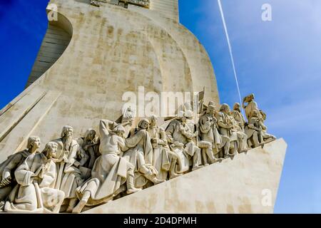 Denkmal der Entdeckungen in Lissabon, schöne Foto digital bild Stockfoto