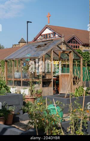 Vauxhall City Farm am 22. September 2020 in Vauxhall im Vereinigten Königreich. Foto von Sam Mellish Stockfoto