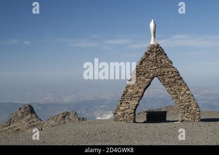 Sierra Nevada, España, Hiszpania, Spain, Spanien; Virgen de las Nieves; Virgin of the Snows; Unsere Liebe Frau vom Schnee; 雪聖母 Stockfoto