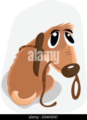 Karikatur von Welpen Stock Vektor