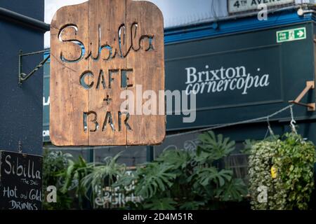 Brixton Village am 17. September 2020 in Brixton im Vereinigten Königreich. Foto von Sam Mellish Stockfoto