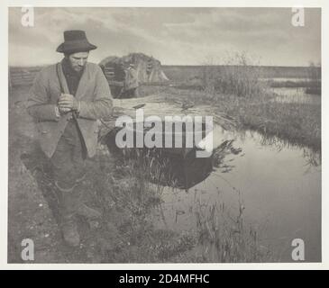 „Platindruck; pl. XXVI aus dem Album ''Life and Landscape on the Norfolk Broads'' (- Datum: 1886; ); Auflage: 200' Stockfoto