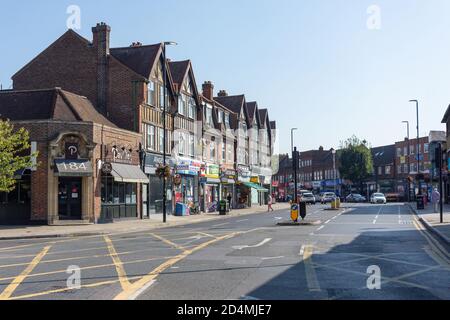 Central Road, Worcester Park, London Borough of Sutton, Greater London, England, Vereinigtes Königreich Stockfoto