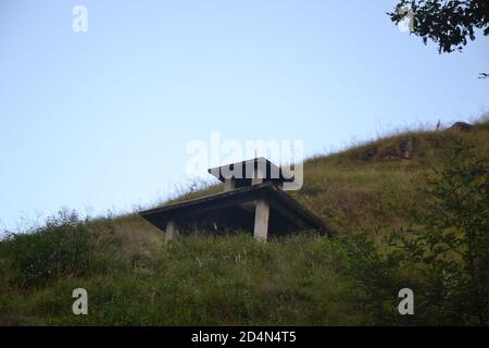 Landschaft wie im Kathmandu Tal, Nepal Stockfoto