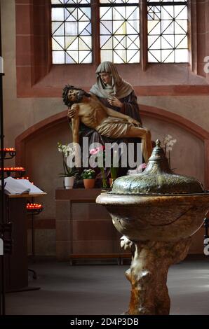 Frankfurter Dom St. Bartholomaus Kaiserdon in Deutschland Stockfoto