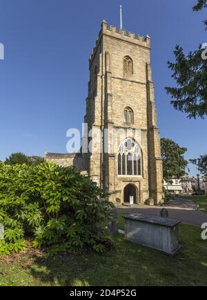 St. Giles and Saint Nicholas Parish Church, in Sidmouth, Devon, Großbritannien Stockfoto