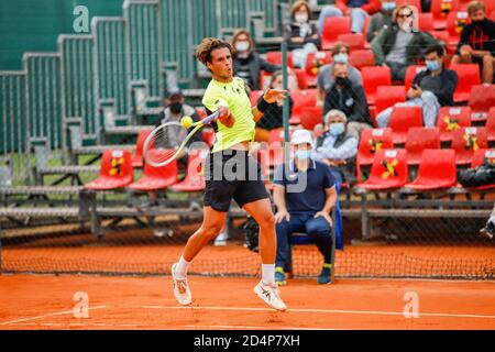 Parma, Italien. Oktober 2020. Filippo Baldi während ATP Challenger 125 - Internazionali Emilia Romagna, Tennis Internationals in parma, Italien, Oktober 09 2020 Kredit: Unabhängige Fotoagentur/Alamy Live Nachrichten Stockfoto