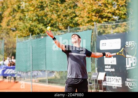 Ederico Delbonis beim ATP Challenger 125 - Internazionali Emilia Romagna, Tennis Internationals, parma, Italien, 09 Okt 2020 Credit: LM/Roberta Corrad Stockfoto