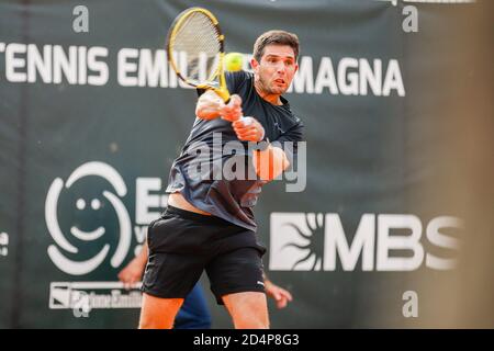 Ederico Delbonis beim ATP Challenger 125 - Internazionali Emilia Romagna, Tennis Internationals, parma, Italien, 09 Okt 2020 Credit: LM/Roberta Corrad Stockfoto