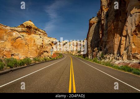 Utah State Route 12 Stockfoto