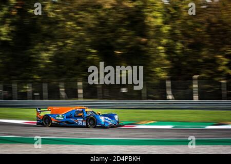 Monza, Italien. Oktober 2020. 35 Dracone Francesco (ita), Campana Sergio (ita), BHK Motorsport, Oreca 07 Gibson, Action während der 4 Stunden von Monza 2020, 4. Lauf der europäischen Le Mans-Serie 2020, vom 9. Bis 11. Oktober 2020 auf dem Autodromo Nazionale di Monza, Italien - Foto Thomas Fenetre / DPPI Kredit: Lm/DPPI/Thomas Fenetre/Alamy Live News Stockfoto