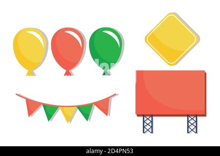 Erneutes Öffnen von Bundle Set Icons Vektor Illustration Design Stock Vektor