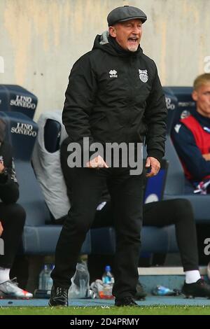 Grimsby-Manager Ian Holloway während des Sky Bet League 2-Spiels zwischen Bolton Wanderers und Grimsby Town im Reebok Stadium, Bolton am Samstag, 10. Oktober 2020. (Kredit: Chris Donnelly, MI News) Kredit: MI Nachrichten & Sport /Alamy Live Nachrichten Stockfoto