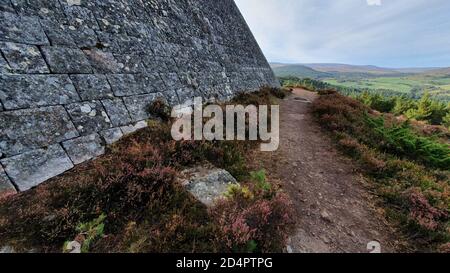 Memorial Cairn auf Balmoral Estate Stockfoto