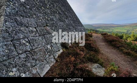 Memorial Cairn auf Balmoral Estate Stockfoto