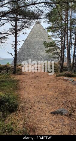 Gedenkstätte Cairn, Balmoral Anwesen Stockfoto
