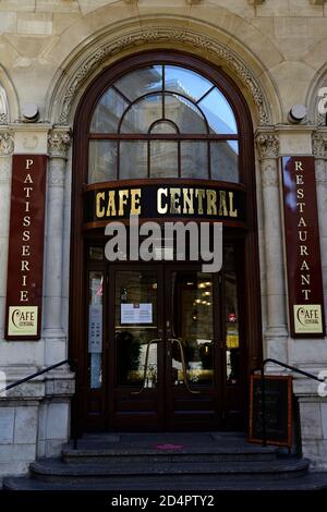 Wien, Österreich. Café Central in Wien Stockfoto